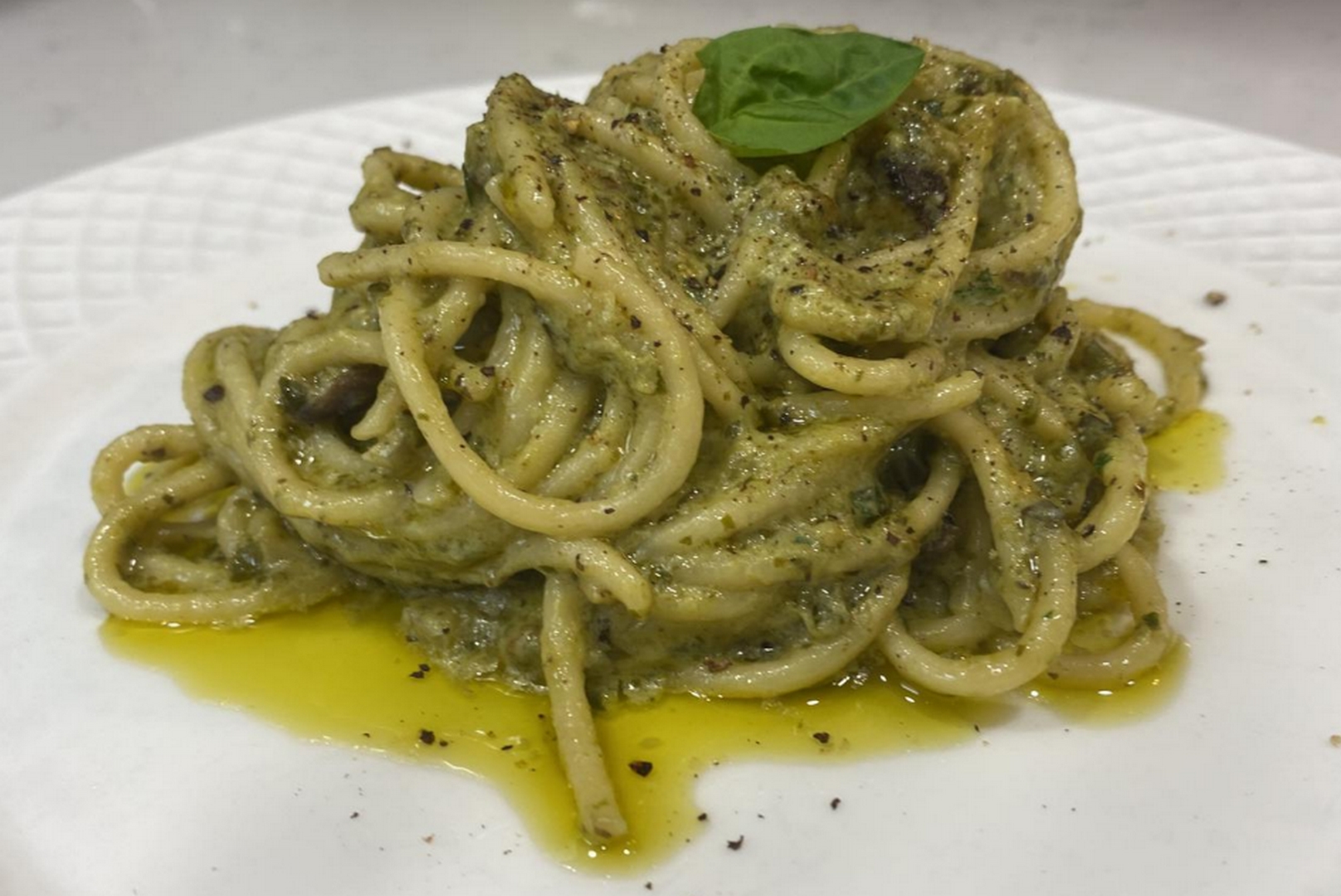 Spaghetti al Pesto